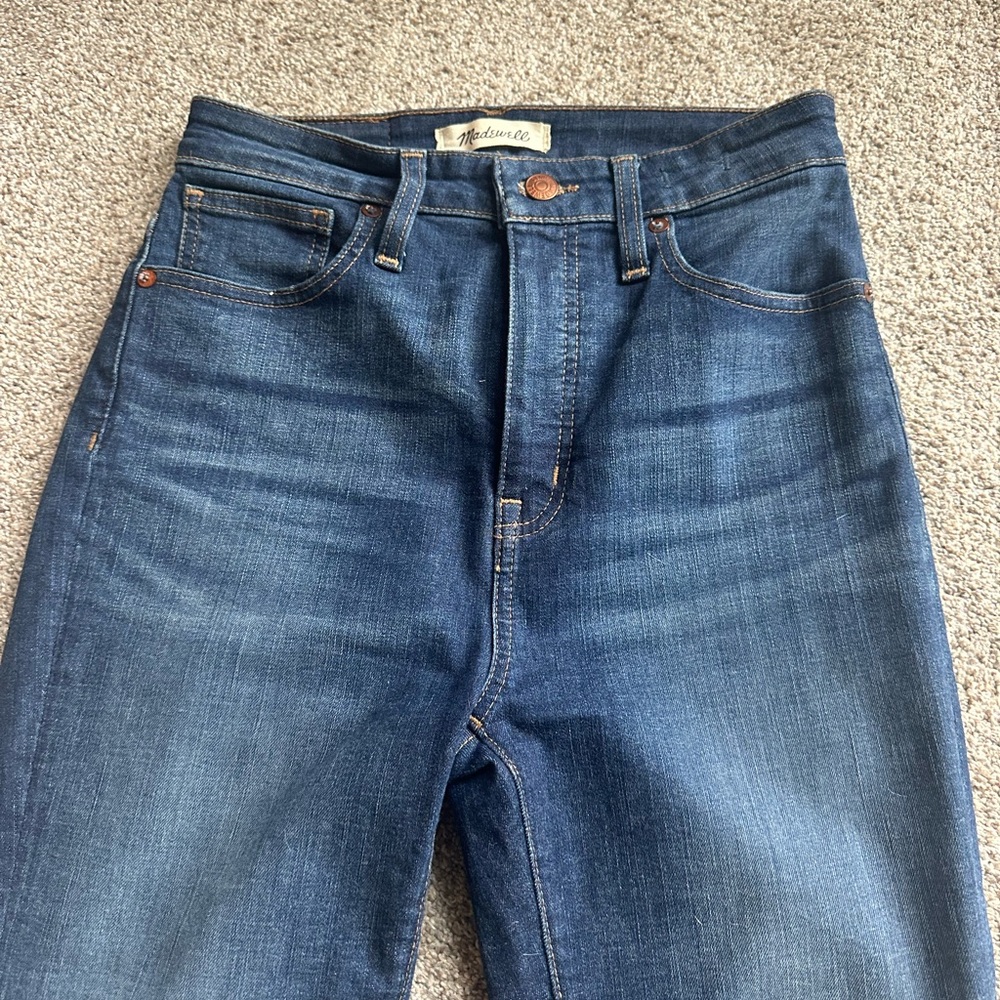 Madewell Blue Straight Denim with Vintage Appeal